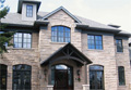 Elegant stone house